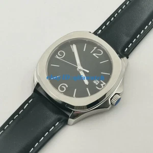 40mm Cristal de zafiro Sándwich estéril negro Fecha de marcación DG2813 Reloj automático para hombres - Imagen 1 de 7