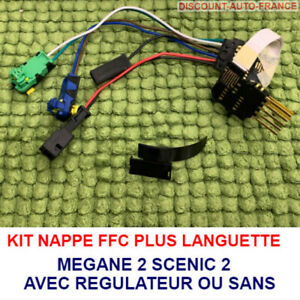 Nappe FFC contacteur tournant airbag volant pour RENAULT Mégane 2 Scenic 2
