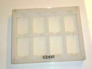 ZIPPO ACRYL STAND STÄNDER/BOX FOR ZIPPO LIGHTER - AUSTELLUNGSSTÄNDER - FEUERZEUG - Picture 1 of 10