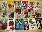 MARVEL LITHOGRAPHS - Lot of 19 + BUILD a DEADPOOL + Standees + COSMIC CUBE + 3D+