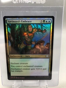 MTG Magic The Gathering - Yavimaya's Embrace - *FOIL* - Double Masters - NM/M - Picture 1 of 2