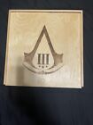 Assassin’s Creed III Promotional Press Kit - Rare Promo Flag & Wooden Box Kit