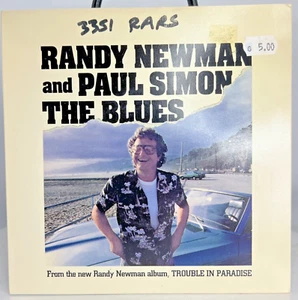 Randy Newman & Paul Simon – “The Blues” 7” vinyl single 1983, USA Rare Find - Picture 1 of 10