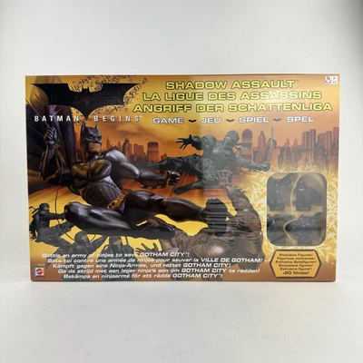 蝙蝠侠开始:影子突击棋盘游戏美泰全新未拆封 — 第 1/4 张图片