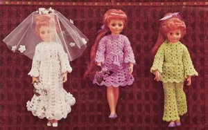 CRISSY DOLL or 18 "DOLL 8ply - COPY doll crochet pattern - Picture 1 of 1