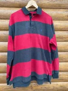 Polo Ralph Lauren vintage striped rugby polo shirt - Picture 1 of 6