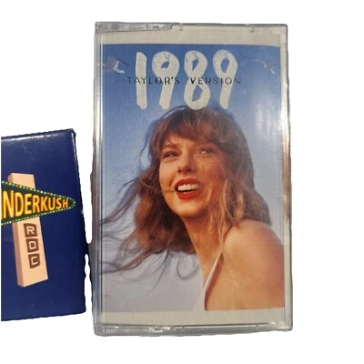Taylor Swift 1989 Taylor’s Version UK Import Green & Yellow Cassette NEW Sealed  - Image 1 of 4