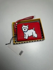 Marc Tetro West Highland Terrier Geldbörse mit Reißverschluss NEU IM KARTON NEU MIT ETIKETT - Bild 1 von 5