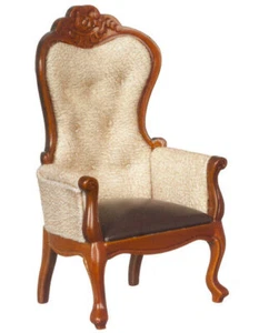 Dollhouse Miniature NOUVEAU RICHE ARMCHAIR Platinum Collection - Picture 1 of 1