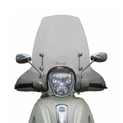 FACO 23096 PARABREZZA CON ATTACCHI CROMO PIAGGIO 350 BEVERLY ST 2016-2019 - Immagine 1 di 2