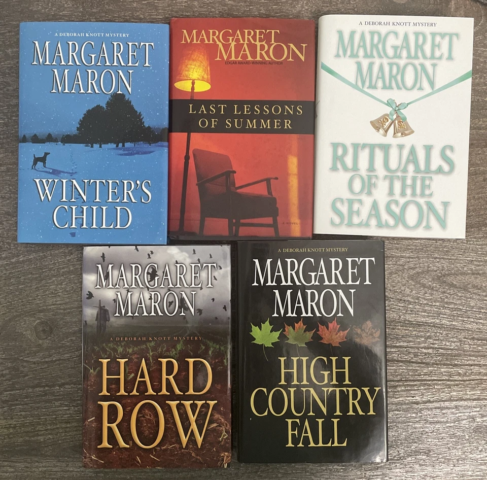 Лот из 5 книг Маргарет Марон в твердом переплете с пылезащитными куртками - Изображение 1 из 2