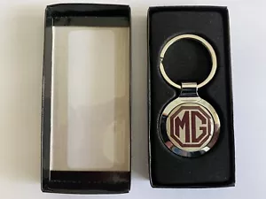 MG LLAVERO LLAVERO EN CALIDAD CAJA REGALO GRANATE CREMA ACERO MGZR TRF V8 X Potencia - Imagen 1 de 6