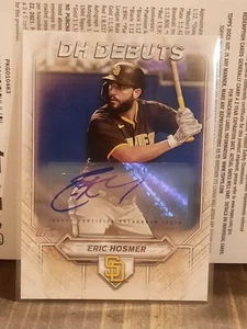 2021 Topps Series 2 Eric Hosmer DH DEBUTS AUTO #HD-13! SSP #'d 03/10! - Picture 1 of 2