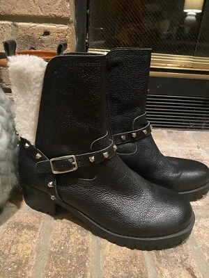 Ботинки из искусственного меха и кожи Nine West Renee размер 8,5 - Изображение 1 из 4