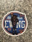Patrick Ewing NY Knicks Diecut Round Sticker (3 Inches)