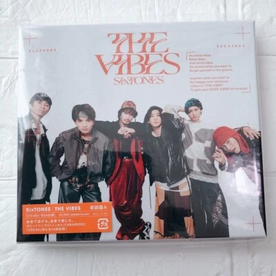 SixTONES 　2024　THE VIBES CD &Blu－ray TYPE A　limited edition　USED JPOP - Image 1 of 3