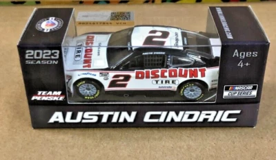 Austin Cindric #2 Discount Tire 2023 Mustang In Scala 1:64 CX22365DCTAE - Immagine 1 di 4