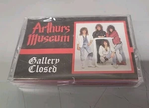 Arthurs Museum ‎ Gallery Closed  US orig' private cass GLAM 1988 Richie Kotzen  - Picture 1 of 6