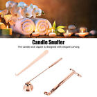 (Rose Gold)Candle Accessory Set Candle Wick Trimmer Stainless Steel For Bedro Lt