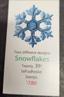SNOWFLAKES 2006 STAMPS FOUR DIFFERENT DESIGNS TWENTY 39 CENTS BOOK