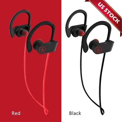 Waterproof Bluetooth 5.0 Earbuds Stereo Sport Wireless Headphones in Ear Headset - Image 1 of 4