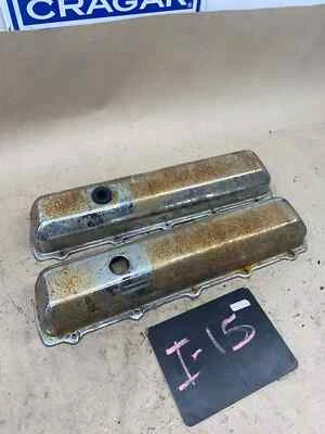 1967 68 69 70 71 Oldsmobile V8 Cutlass Supreme 330 350 400 403 SBO Valve Covers - Image 1 of 4