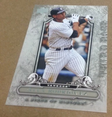 ALEX RODRIGUEZ 2008 Upper Deck Piece Of History Card #63  NM-MT - Image 1 of 2