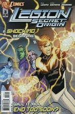 Legion Secret Origin #3 Comic 2012 - DC Comics - Legion of Superheroes