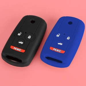 2PCS Silicone Key Cover Housing fit for Acura TL TSX ZDX MDX Honda Accord - Picture 1 of 9