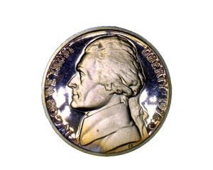 1974 S Jefferson Proof Nickel    - Picture 1 of 6
