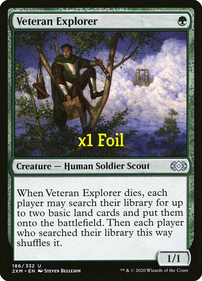 MTG Foil Double Masters 2XM Veteran Explorer MINT - Image 1 of 1