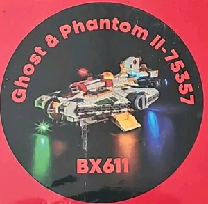 Briksmax Luce LED per 75357 Star Wars Ghost & Phantom II Kit Illuminazione Lego Leds - Foto 1 di 6