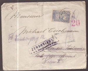 Turkey, 1918 censored cover to Austria -GW91 - Picture 1 of 3