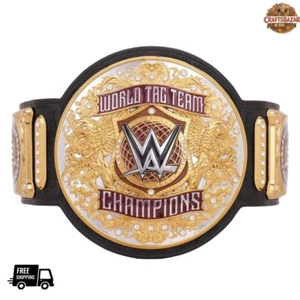 Universal Heavyweight World Tag Team Championship Title Replica Belt 2mm Brass - Picture 1 of 7