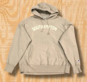 VINTAGE CHAMPION REVERSE WEAVE SOUTHAMPTON NY HAMPTONS LARGE HOODIE SWEAT SHIRT - Picture 1 of 11