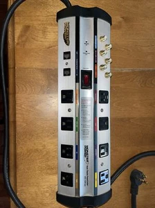 Monster Power Home Theater Power Center HTS 1000 MKII Surge Protector Heavy Duty - Picture 1 of 6
