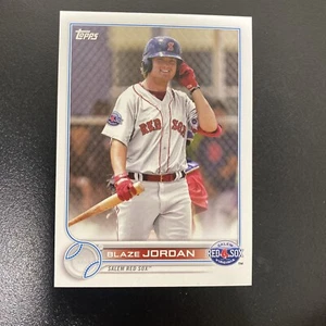 2022 Topps Pro Debut PD115 Blaze Jordan Red Sox Baseball Card - Picture 1 of 2