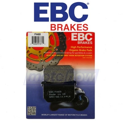 EBC Front Organic Brake Pads for 1983 Kawasaki KZ440D LTD Belt - Brake Brake ix - Image 1 of 4