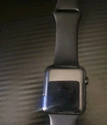 Apple Watch 42mm Stainless Steel L0ck cl0ud** read the discripshion - Image 1 of 3