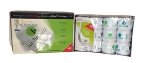 JUEGO DE 12 PELOTAS DE GOLF DE PRÁCTICA BIRDIEBALL 1 docena NUEVAS 40 yardas nuevas en caja - Imagen 1 de 6
