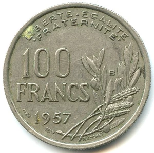 100 francs Cochet 1957 B n°8038 - Picture 1 of 2