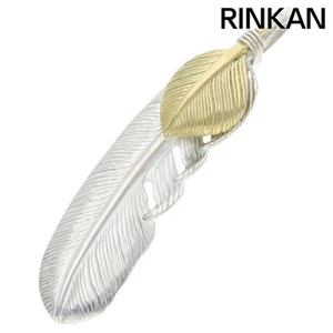 Tady & King Heart 18K Feather MM Size Right Facing Necklace Top Mens Used 32bc8a - Picture 1 of 6