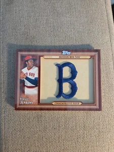 2011 Topps RELIC #tlmp-fje FERGIE JENKINS 1936 Patch Jersey Card Boston RED SOX - Picture 1 of 2