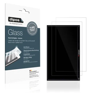 2x Schutzfolie für Verbatim PMT-15 - Anti-Shock 9H Folie dipos Glass - Afbeelding 1 van 7