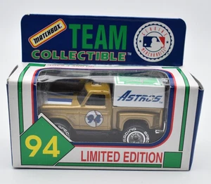 Matchbox Superfast Ford Flareside Pickup Houston Astros Gold Baseball 1994 - Foto 1 di 2