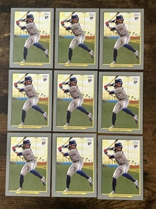 BO BICHETTE Lot of 9 RC’s! 2020 Turkey Red RC’s! #TR-11 BLUE JAYS! - Picture 1 of 2
