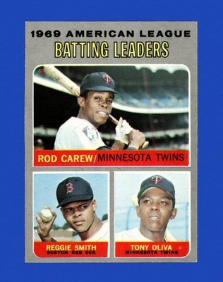 1970 Topps Set-Break # 62 Al Batting Leaders Sin precio base como nuevo *GMCARDS* Foto 1 de 2