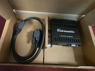 Matrox DualHead2Go Dual Display Splitter MGI D2G-A2A-AJ - Image 1 of 4