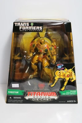 NEW Transformers Titanium Series CHEETOR Beast Machines Die-Cast 2006 SEALED - Image 1 of 4