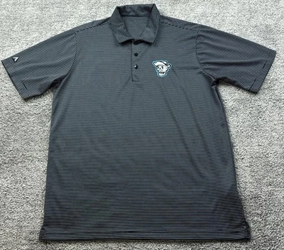 Camisa Polo Las Vegas Aviators Para Hombres XL Reyes De Plata Logo Calavera Negra Antigua Foto 1 de 4